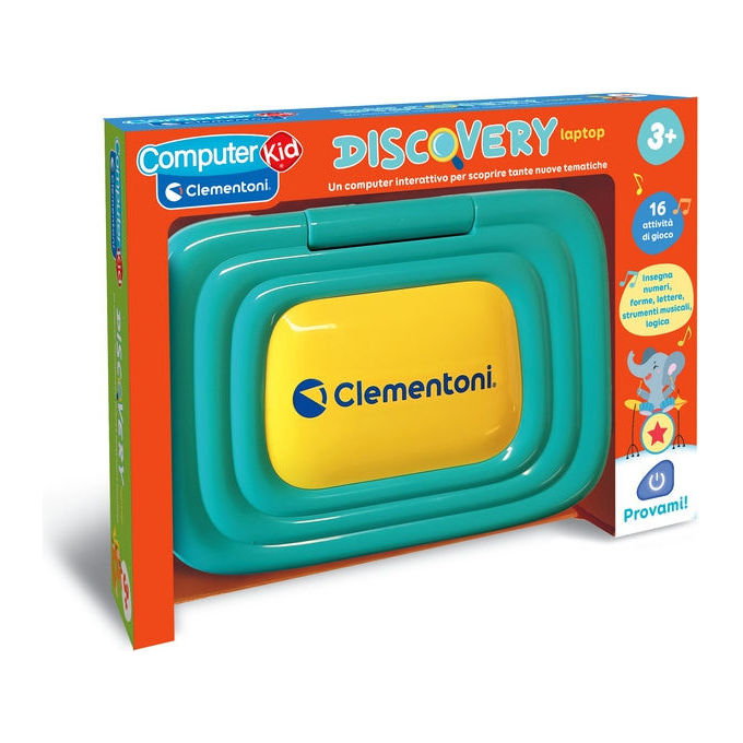 Gioco prescolare Discovery Lcd Laptop 36m+ COMPUTER KID 16658