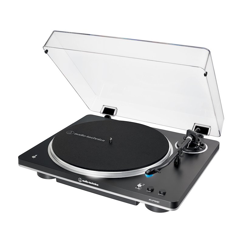 GIRADISCHI AUDIO-TECHNICA AT-LP70XBTBS NERO/ARGENTO