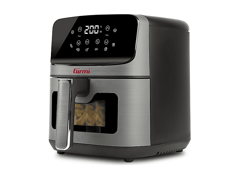 GIRMI FRIGGITRICE AD ARIA 4L ARIA, capacità 4,2 l, Max potenza 1400 W, Grigio GIRMI FRIGGITRICE AD ARIA 4L ARIA, capacità 4,2 l, Max potenza 1400 W, Grigio