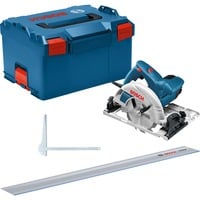 GKS 55+ GCE + FSN 1400 16,5 cm Nero, Blu 4700 Giri/min 1350 W, Sega circolare