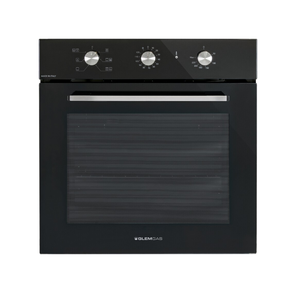 Glem GFX62BK-S3 Forno multifunzione elettrico cm. 60 - nero lucido