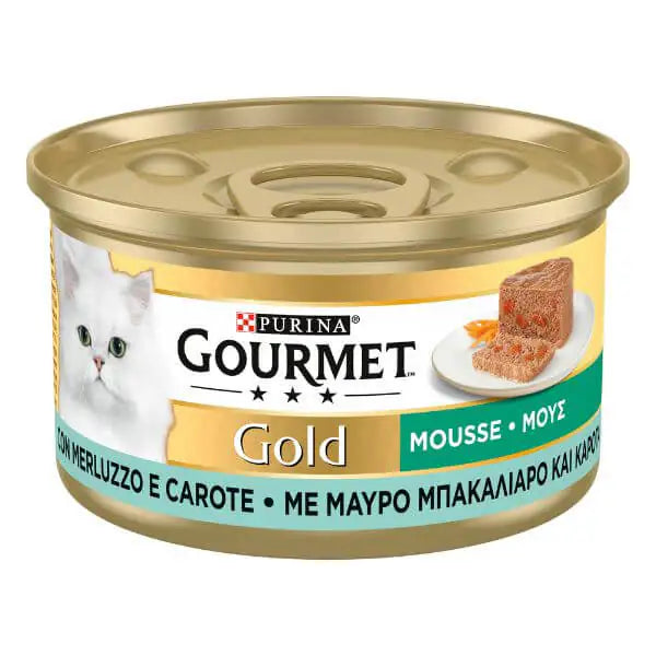 Gold mousse merluzzo delicate carote 85 g