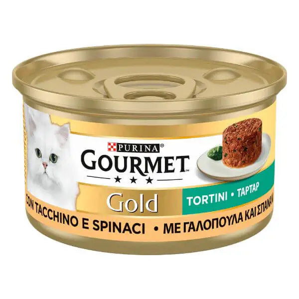 Gold tortini tacchino spinaci 85 g