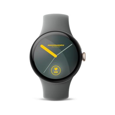 Google Pixel Watch 3 grigio ardesia opaco 45mm Cinturino Sport grigio ardesia (Wi-Fi) - Ricondizionato - Come nuovo - Grade A+