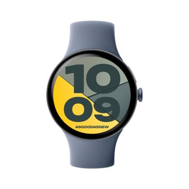 Google Pixel Watch 4 grigio argento 45mm Cinturino Sport grigio argento (Wi-Fi) - Ricondizionato - Come nuovo - Grade A+