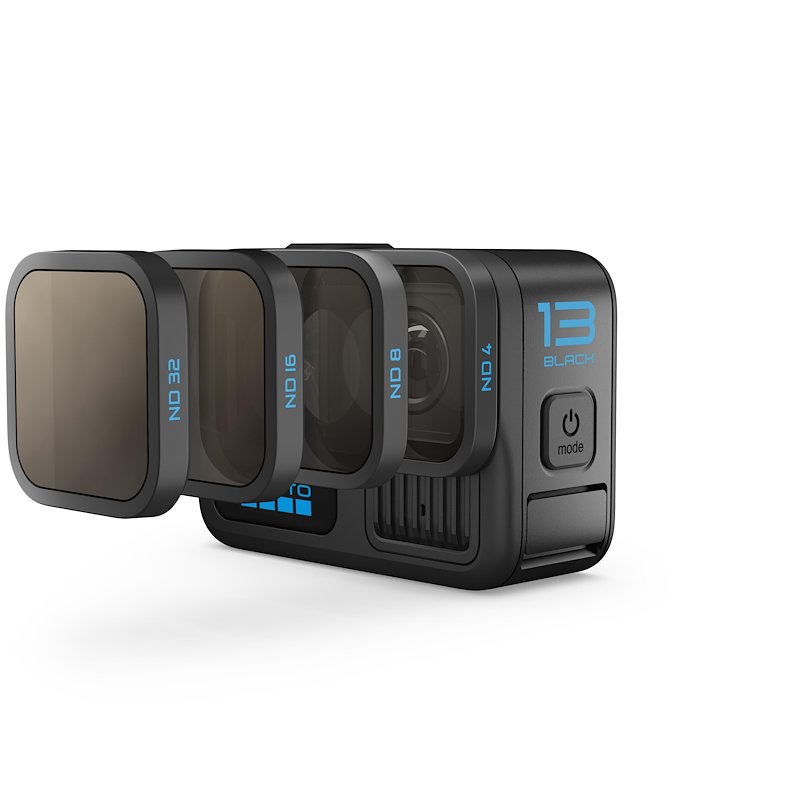 GOPRO Filtri ND Set da 4, Serie HB ND4/ND8/ND16/ND32