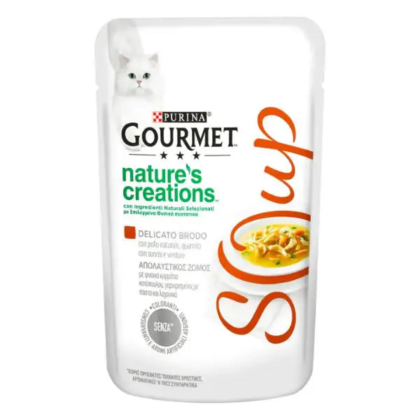 Gourmet nature's creations soup pollo &amp; verdure 340 g