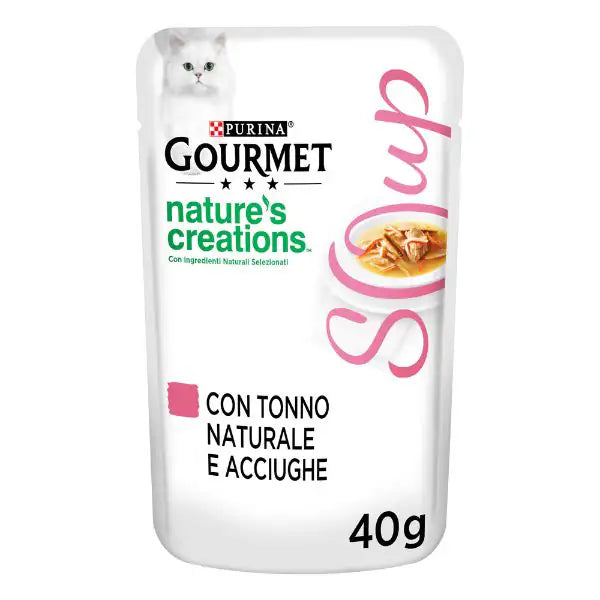 Gourmet nature's creations soup tonno &amp; acciughe 40 g