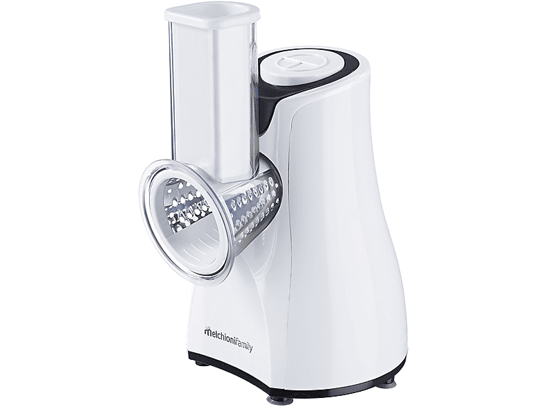 Grattugia elettrica MELCHIONI FAMILY TAZ, 200W, con 5 lame intercambiabili Grattugia elettrica MELCHIONI FAMILY TAZ, 200W, con 5 lame intercambiabili