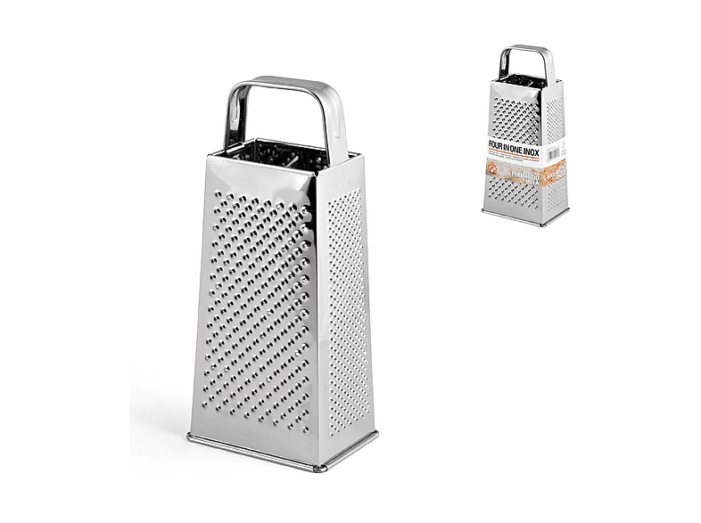 GRATTUGIA H&H INOX 4 LATI CM20