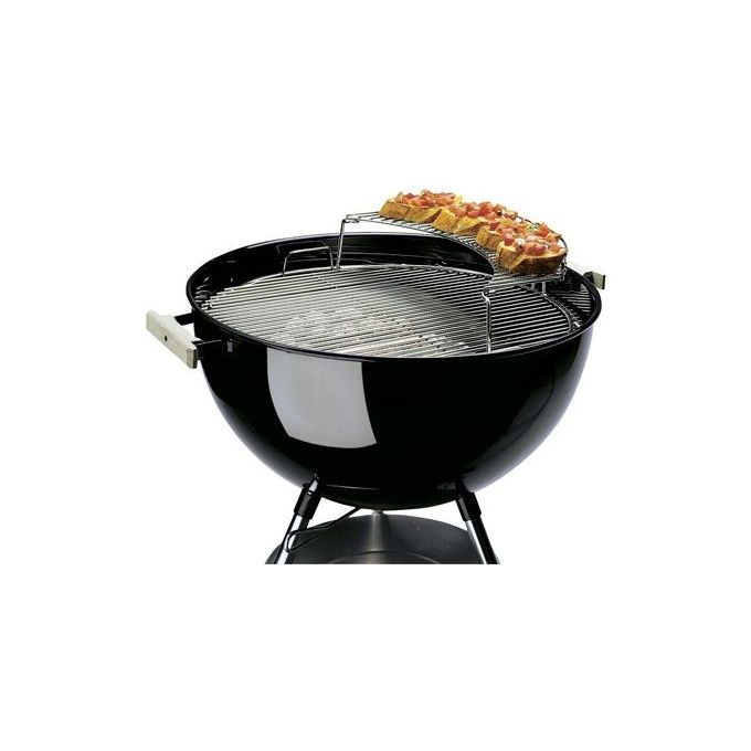 Griglia barbecue scaldavivande acciaio (45x23,1x11,7cm) Cromo lucido 8417