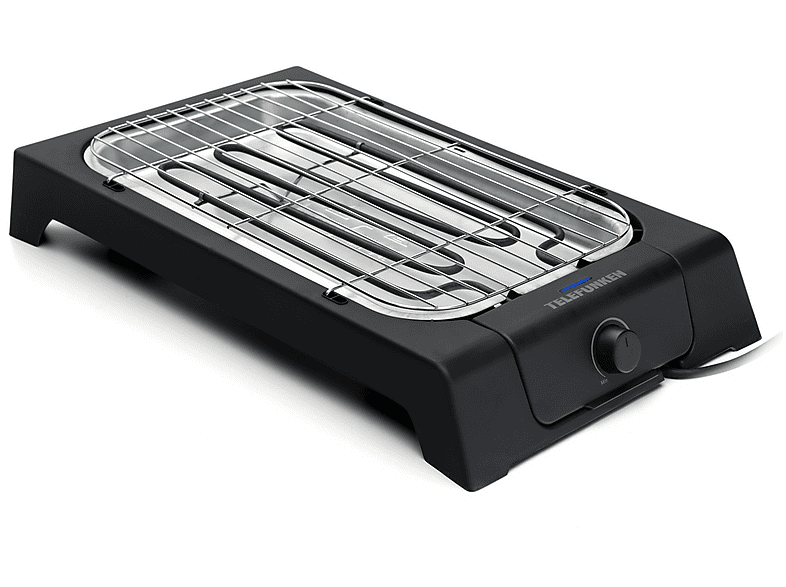 GRIGLIA TELEFUNKEN M06473, Elettrico, Potenza 2000 W, Griglia da 41.5 x cm, Black