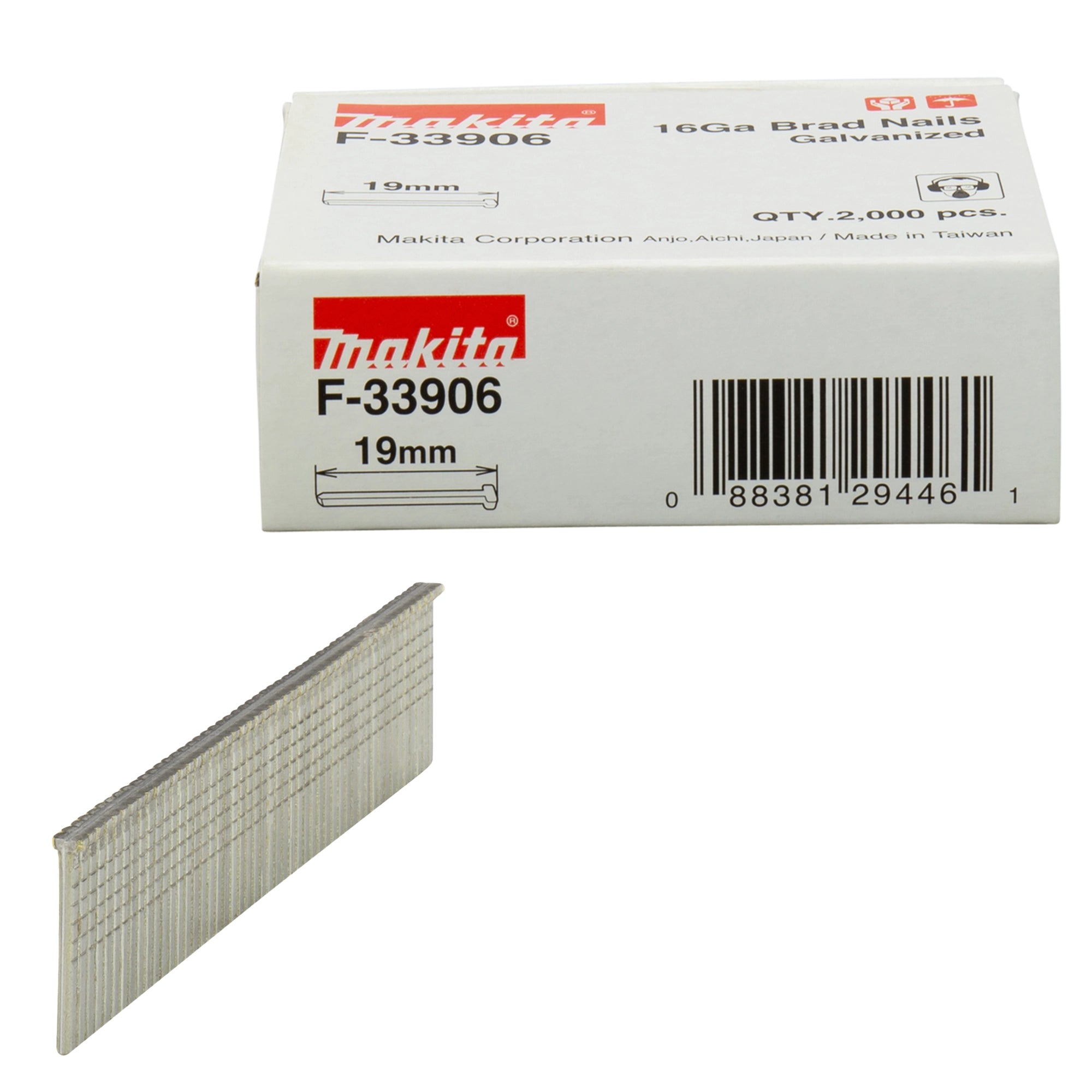 Groppini Makita 16ga 2000 Pezzi Per Mod. Dbn600 25 Mm Groppini Makita 16ga 2000 Pezzi Per Mod. Dbn600 25 Mm