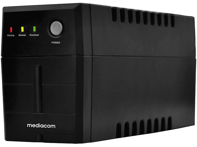GRUPPO DI CONTINUITÀ MEDIACOM UPS 650VA BLACK
