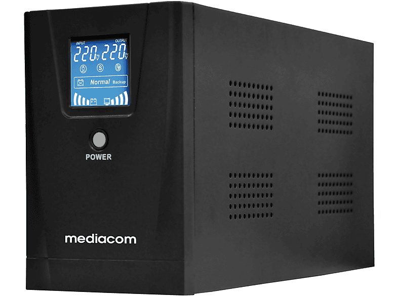 GRUPPO DI CONTINUITÀ MEDIACOM UPS 850VA CON DISPLAY