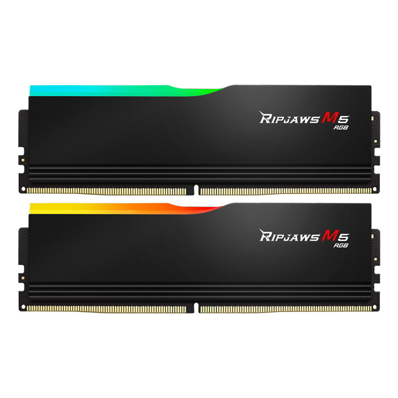 G.skill ripjaws m5 rgb f5-6000j3040f16gx2-rm5rk memoria 32 gb 2 x 16 gb ddr5 6000 mhz G.skill ripjaws m5 rgb f5-6000j3040f16gx2-rm5rk memoria 32 gb 2 x 16 gb ddr5 6000 mhz