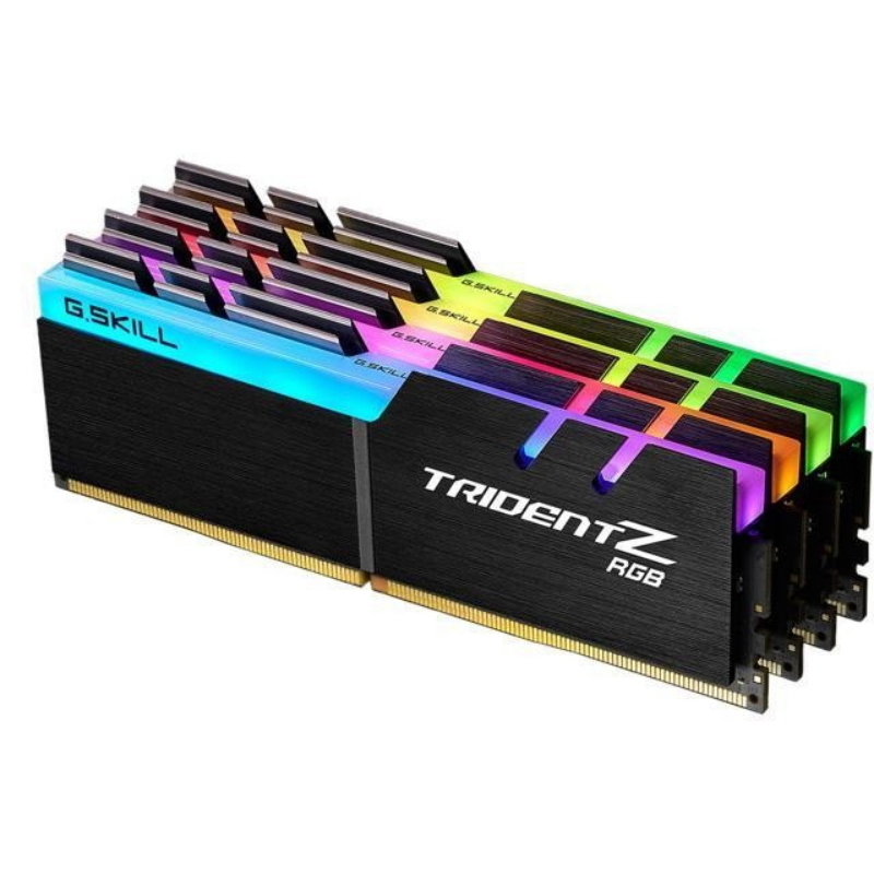G.skill trident z rgb f4-3200c16q-64gtzr memoria 64 gb 4 x 16 gb ddr4 3200 mhz G.skill trident z rgb f4-3200c16q-64gtzr memoria 64 gb 4 x 16 gb ddr4 3200 mhz