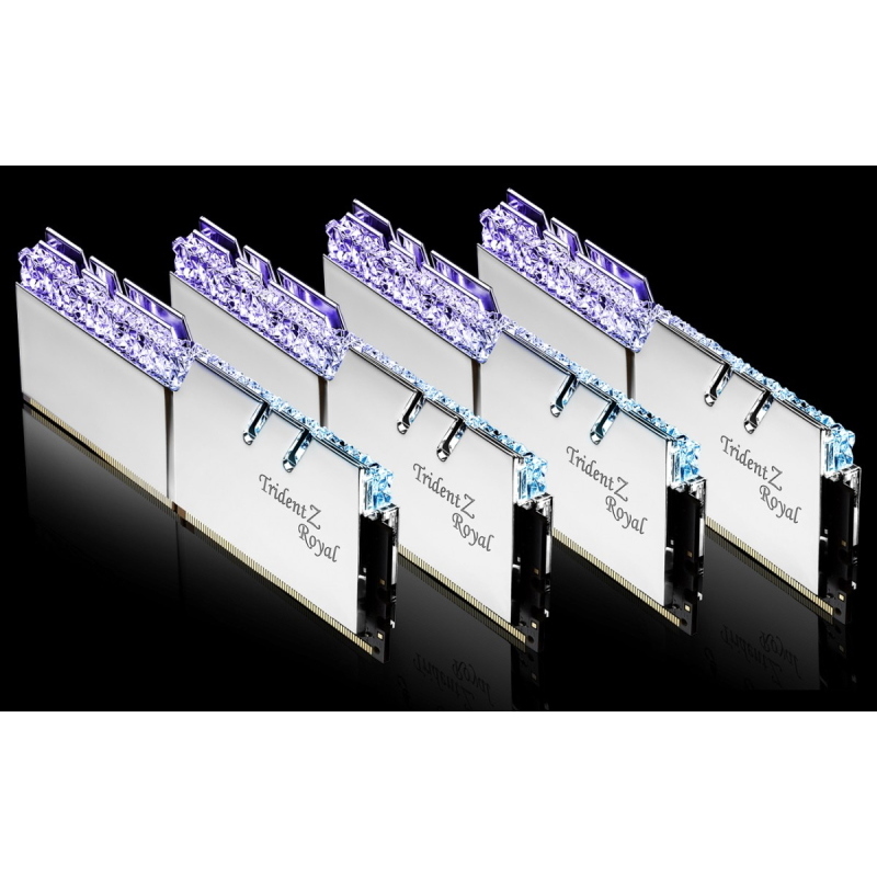 G.skill trident z royal f4-3200c16q-64gtrs memoria 64 gb 4 x 16 gb ddr4 3200 mhz