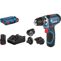 GSR 12V-15 FC Professional 1300 Giri/min Senza chiave 600 g Nero, Blu, Cacciavite
