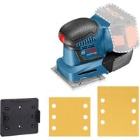 GSS 18V-10 Professional Levigatrice orbitale casuale 22000 OPM Nero, Blu, Rosso