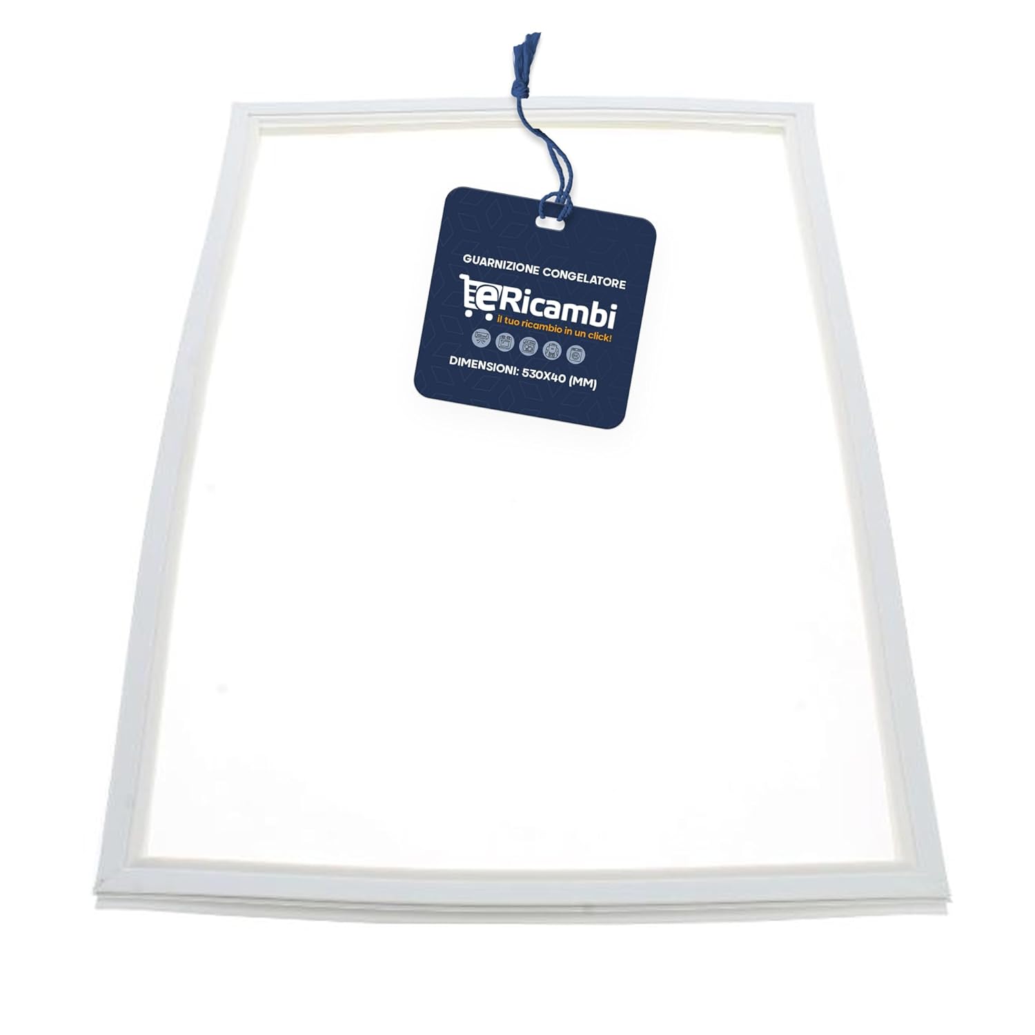 Guarnizione Bianca Porta Freezer - Frigorifero, Congelatore Indesit 3420503662734175231
