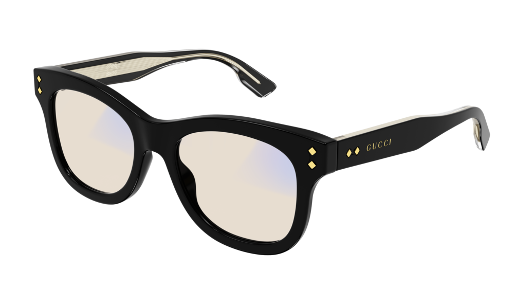 Gucci Donna GG1086S 001 Occhiali da sole Acetato Nero Cat Eye Fotocromatico