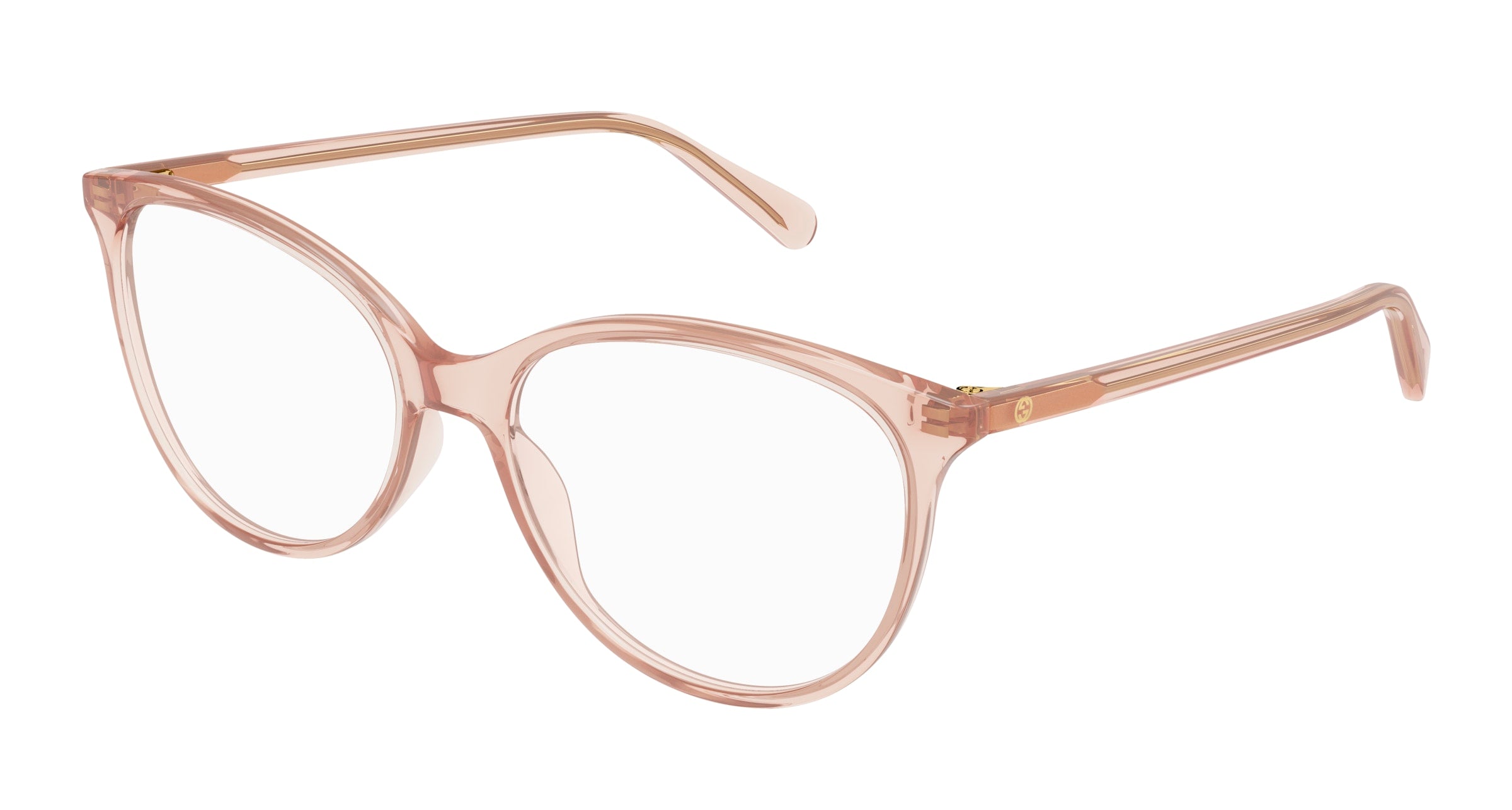 Gucci Donna Gucci GG0550O 012 Montature da vista Rosa Trasparente Cat Eye