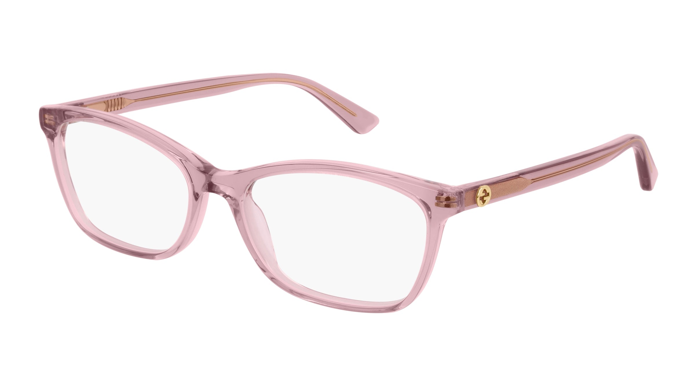 Gucci Donna Gucci GG0613O 003 Montature da vista Acetato Nude Squadrata Gucci Donna Gucci GG0613O 003 Montature da vista Acetato Nude Squadrata