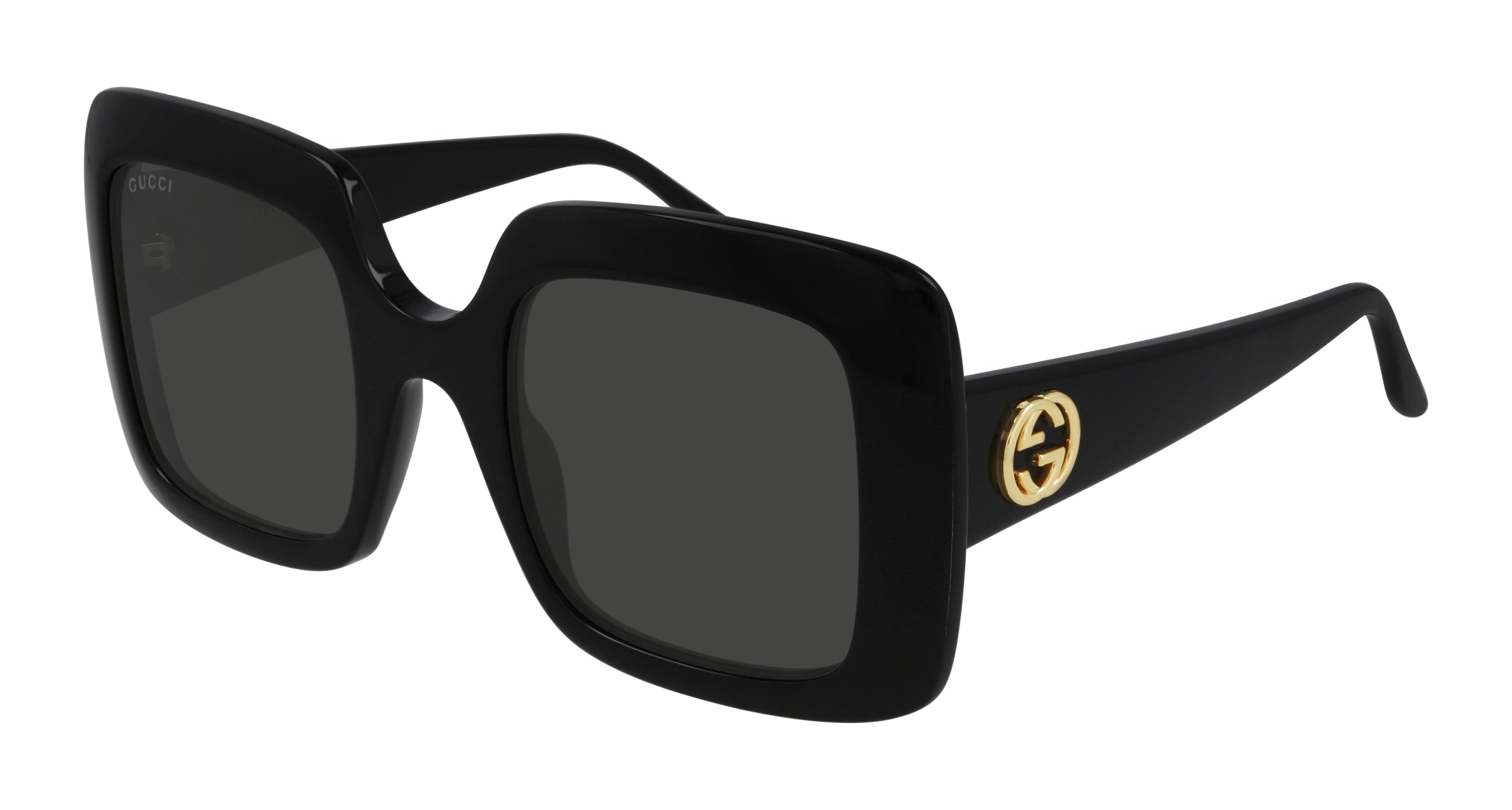 Gucci Donna Gucci GG0896S 001 Occhiali da sole Acetato Nero Grigio Squadrata Normale Gucci Donna Gucci GG0896S 001 Occhiali da sole Acetato Nero Grigio Squadrata Normale