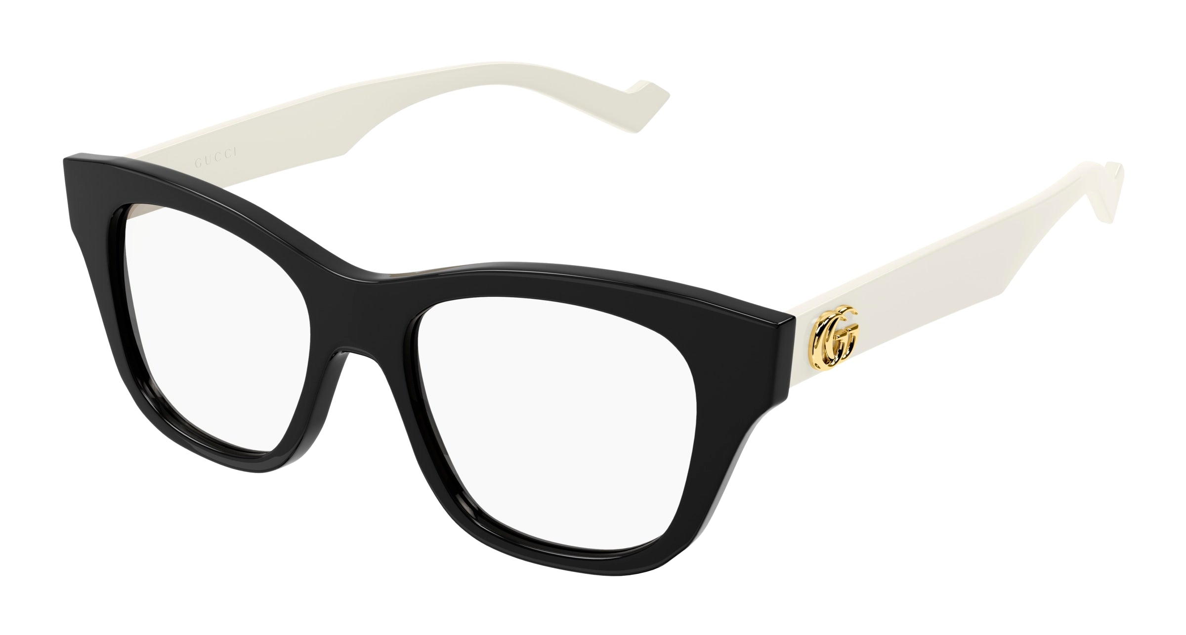 Gucci Donna Gucci GG0999O 002 Montature da vista Acetato Nero Trasparente Squadrata Gucci Donna Gucci GG0999O 002 Montature da vista Acetato Nero Trasparente Squadrata