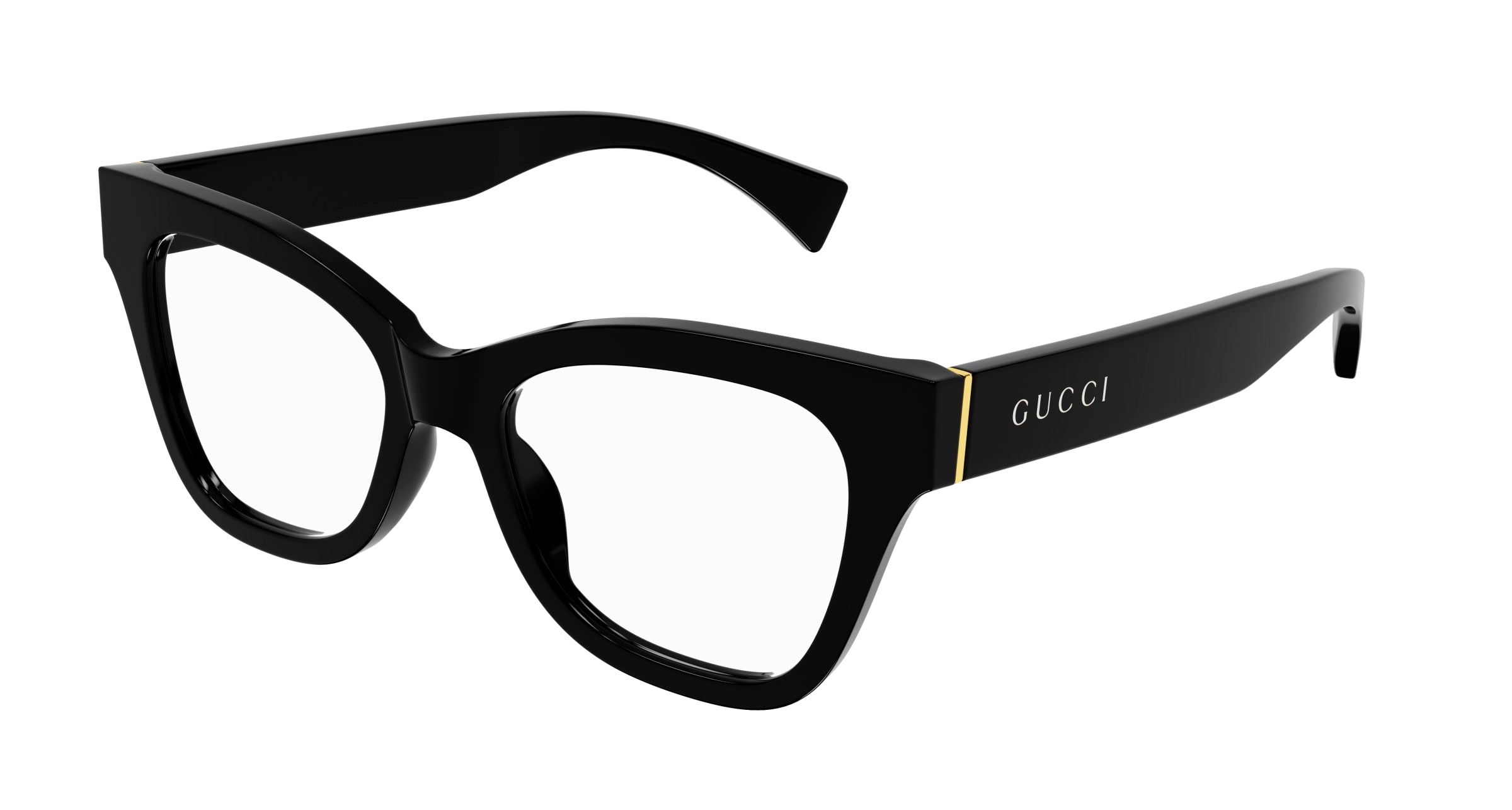 Gucci Donna Gucci GG1133O 001 Montature da vista Acetato Nero Cat Eye Gucci Donna Gucci GG1133O 001 Montature da vista Acetato Nero Cat Eye