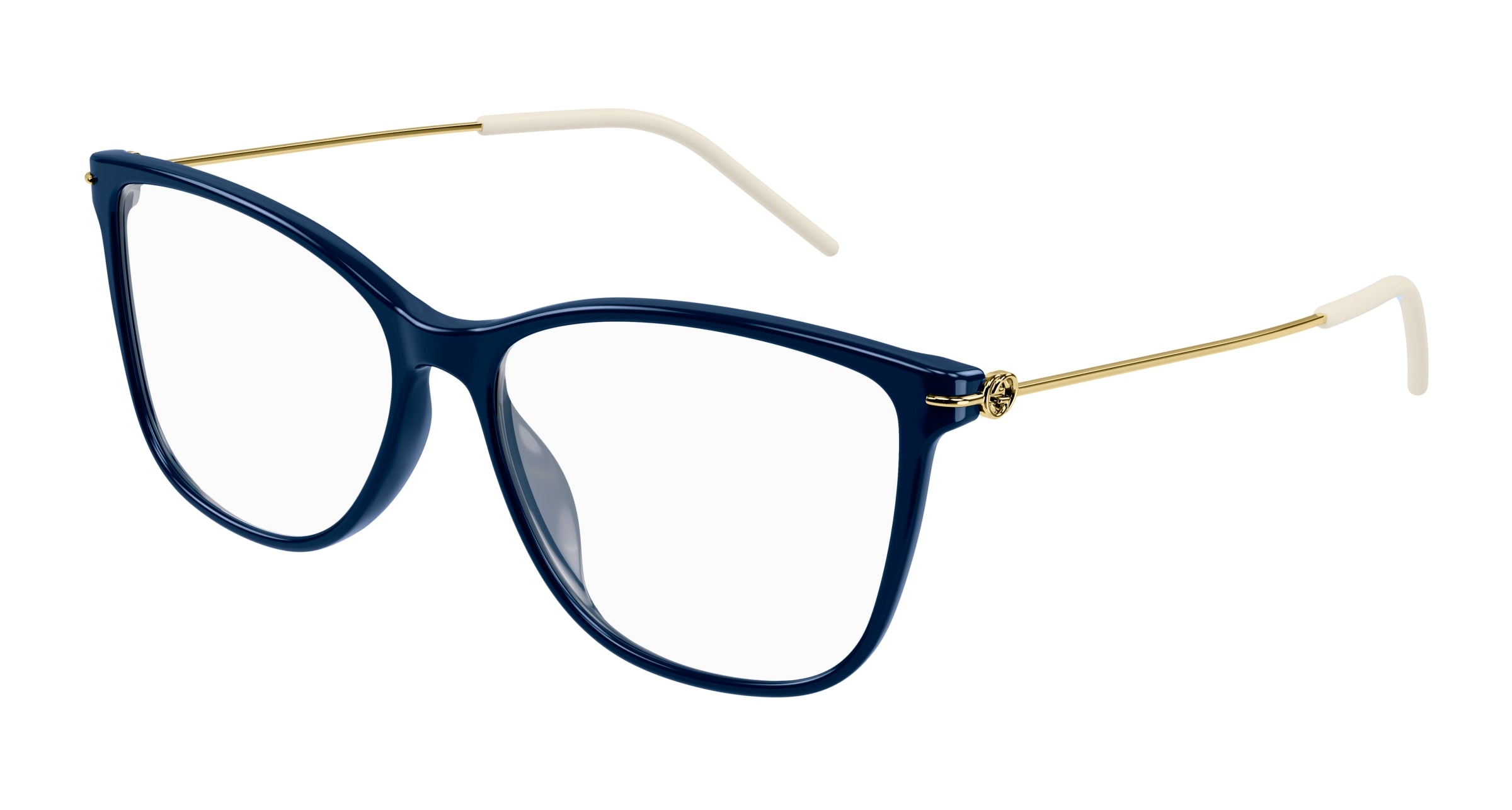 Gucci Donna Gucci GG1272O 003 Montature da vista Plastica Blu Cat Eye Gucci Donna Gucci GG1272O 003 Montature da vista Plastica Blu Cat Eye
