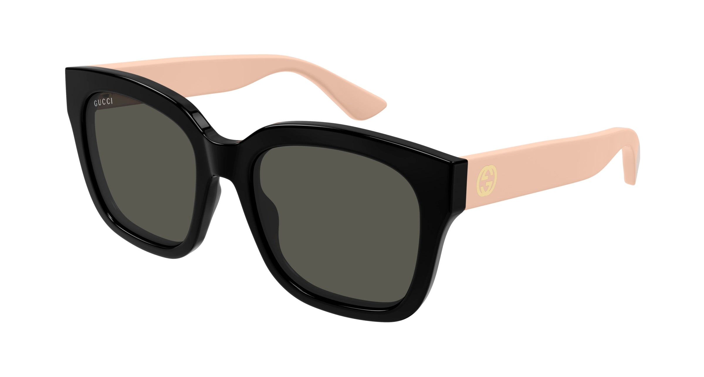 Gucci Donna Gucci GG1338S 006 Occhiali da sole Iniettato Nero Grigio Cat Eye Gucci Donna Gucci GG1338S 006 Occhiali da sole Iniettato Nero Grigio Cat Eye