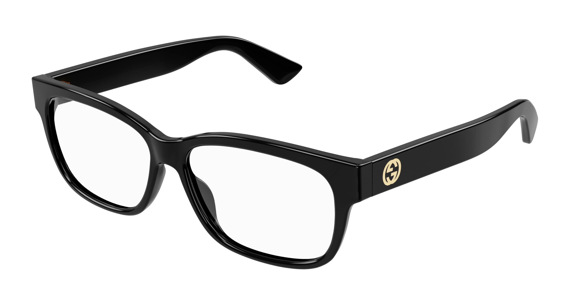 Gucci Donna Gucci GG1341O 001 Montature da vista Plastica Nero Squadrata Gucci Donna Gucci GG1341O 001 Montature da vista Plastica Nero Squadrata