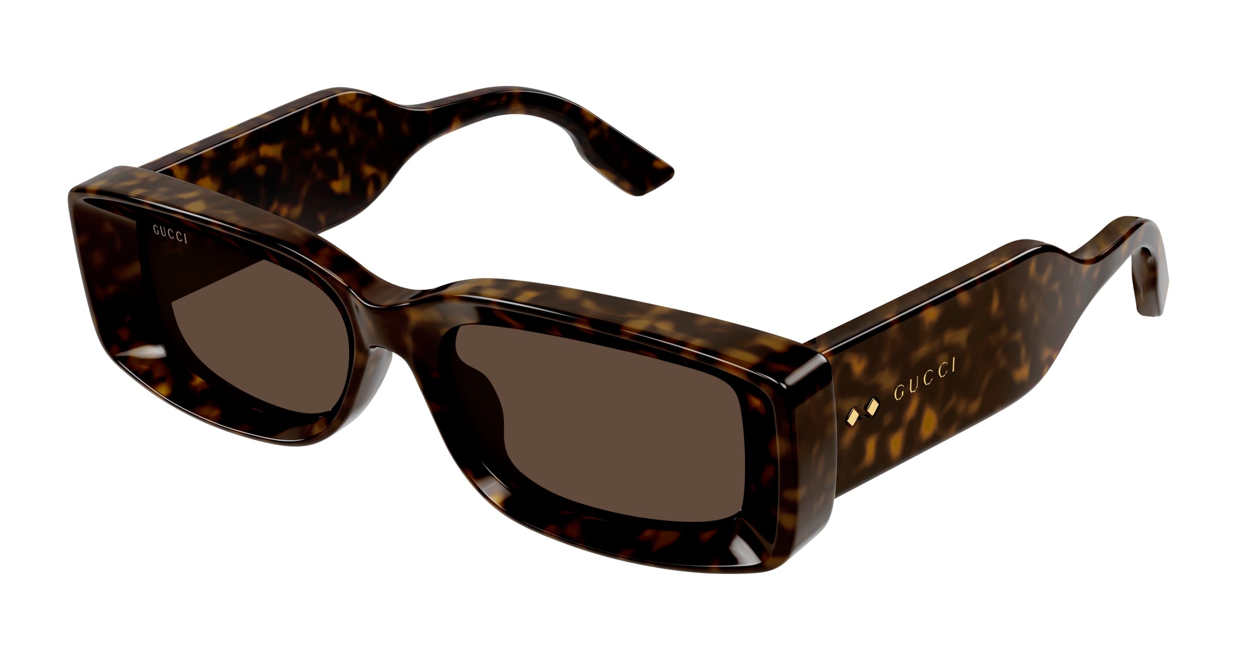 Gucci Donna Gucci GG1528S 002 Occhiali da sole Acetato Havana Marrone Squadrata Gucci Donna Gucci GG1528S 002 Occhiali da sole Acetato Havana Marrone Squadrata