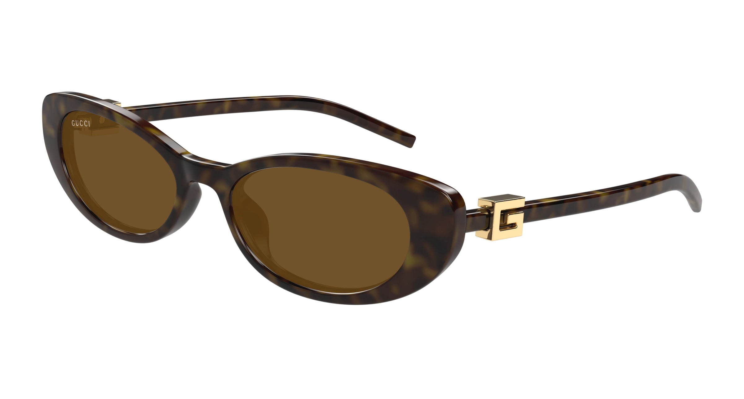 Gucci Donna Gucci GG1680S 004 Occhiali da sole Iniettato Havana Marrone Cat Eye