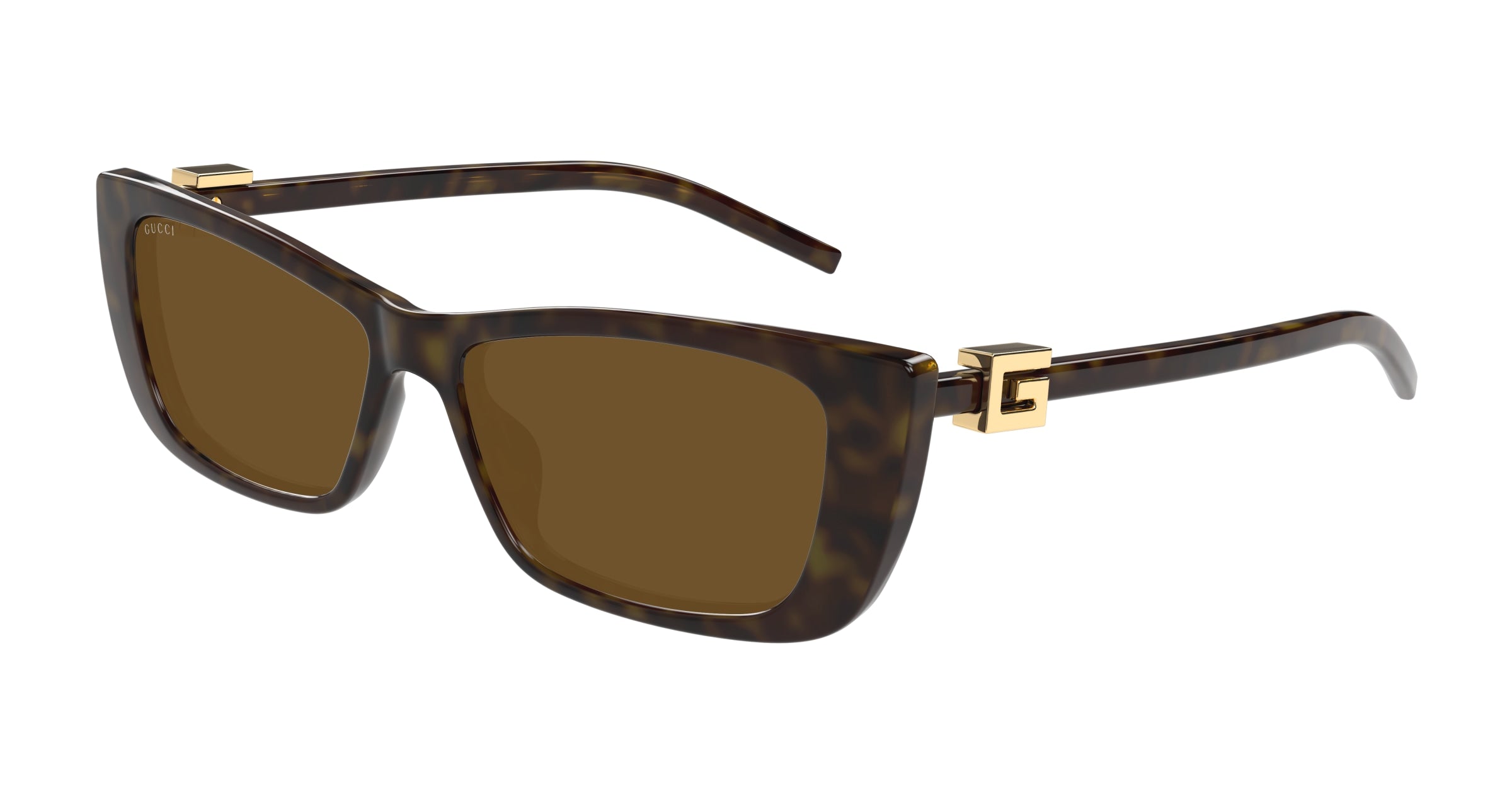 Gucci Donna Gucci GG1681S 004 Occhiali da sole Iniettato Havana Marrone Cat Eye Gucci Donna Gucci GG1681S 004 Occhiali da sole Iniettato Havana Marrone Cat Eye
