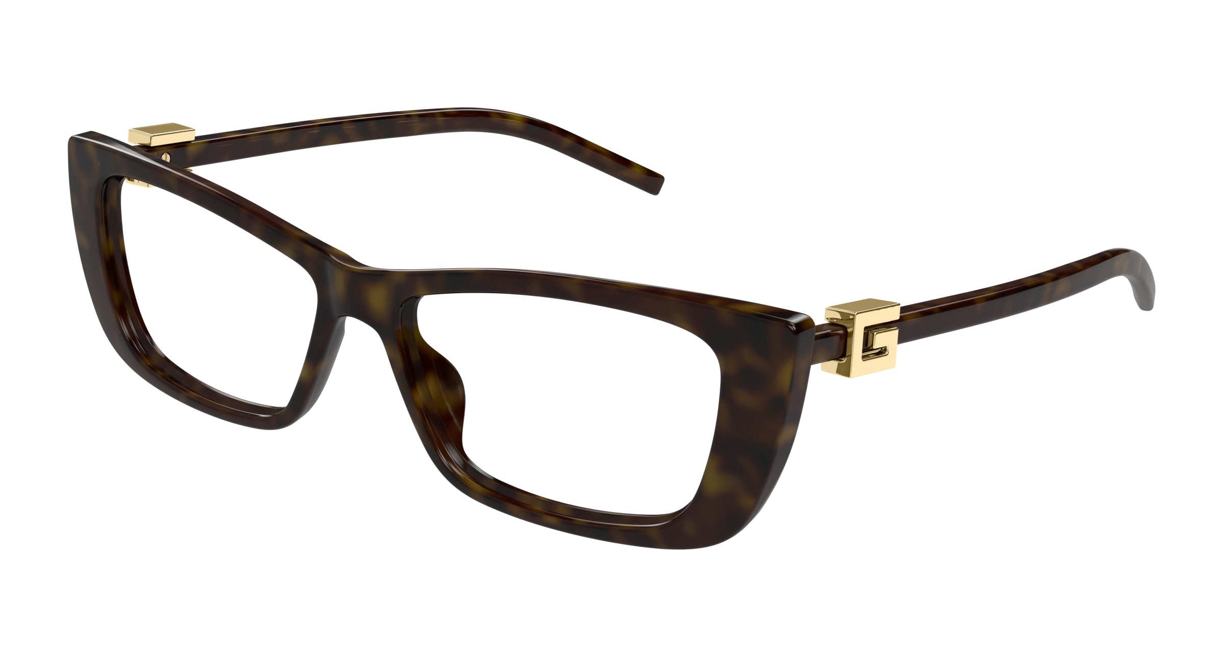 Gucci Donna Gucci GG1682O 003 Montature da vista Iniettato Havana Trasparente Cat Eye Gucci Donna Gucci GG1682O 003 Montature da vista Iniettato Havana Trasparente Cat Eye