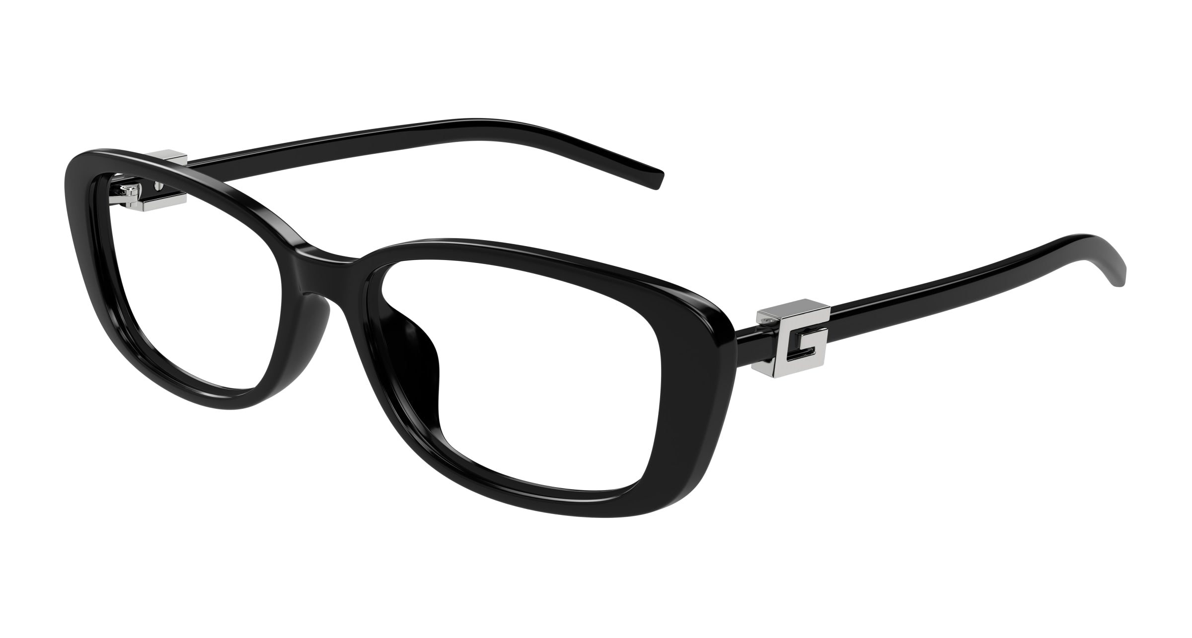 Gucci Donna Gucci GG1685OK 001 Montature da vista Iniettato Nero Trasparente Squadrata Gucci Donna Gucci GG1685OK 001 Montature da vista Iniettato Nero Trasparente Squadrata