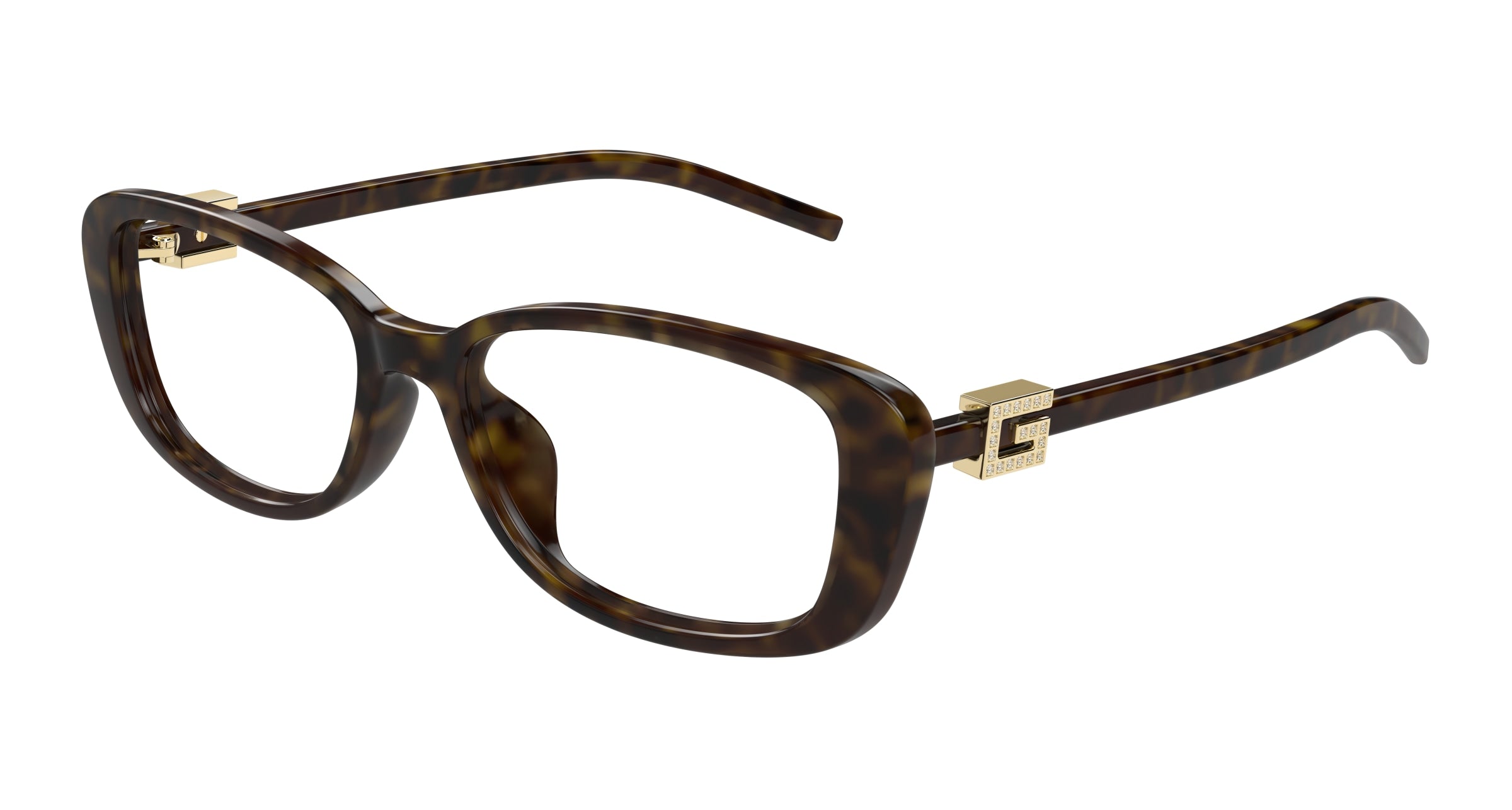 Gucci Donna Gucci GG1685OK 004 Montature da vista Iniettato Havana Trasparente Squadrata Gucci Donna Gucci GG1685OK 004 Montature da vista Iniettato Havana Trasparente Squadrata