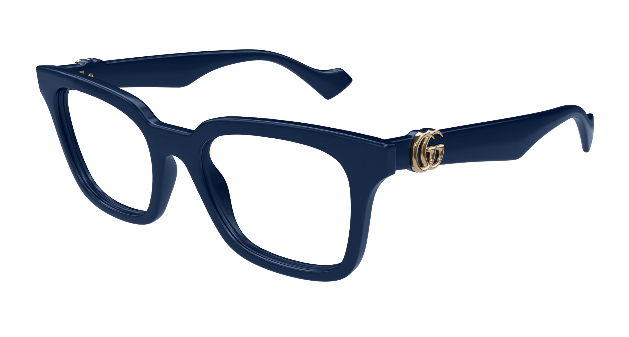 Gucci Donna Gucci GG1728O 003 Montature da vista Iniettato Blu Trasparente Squadrata Gucci Donna Gucci GG1728O 003 Montature da vista Iniettato Blu Trasparente Squadrata