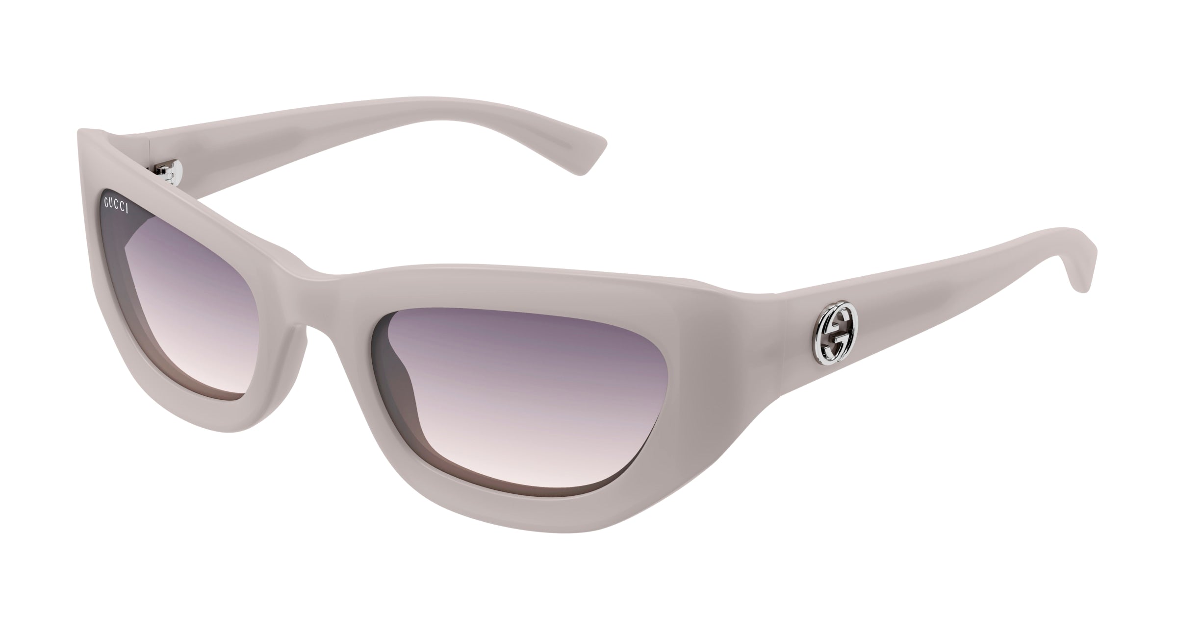 Gucci Donna Gucci GG1784S 005 Occhiali da sole Iniettato Grigio Grigio Cat Eye