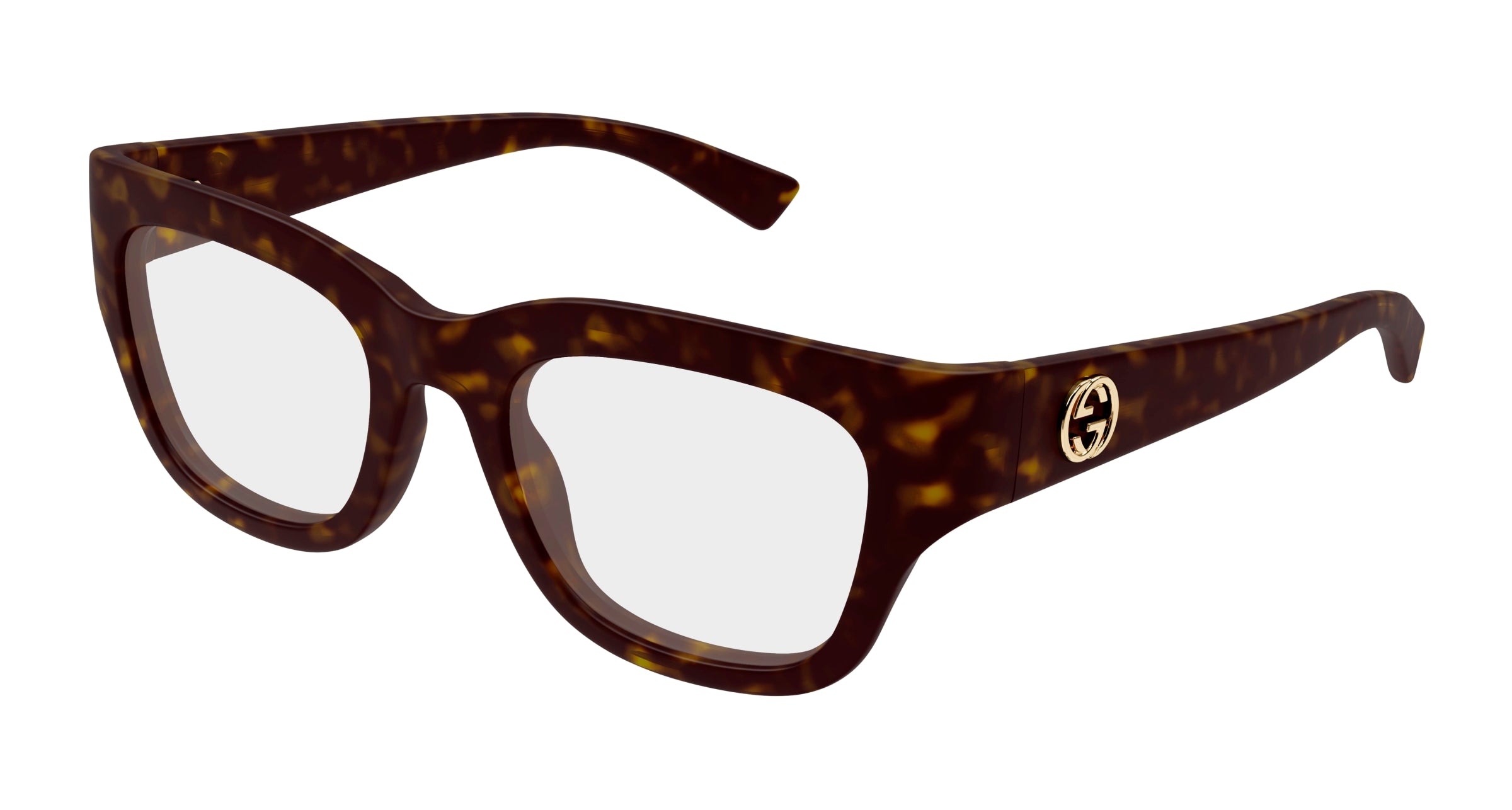 Gucci Donna Gucci GG1785O 002 Montature da vista Iniettato Havana Trasparente Squadrata Gucci Donna Gucci GG1785O 002 Montature da vista Iniettato Havana Trasparente Squadrata
