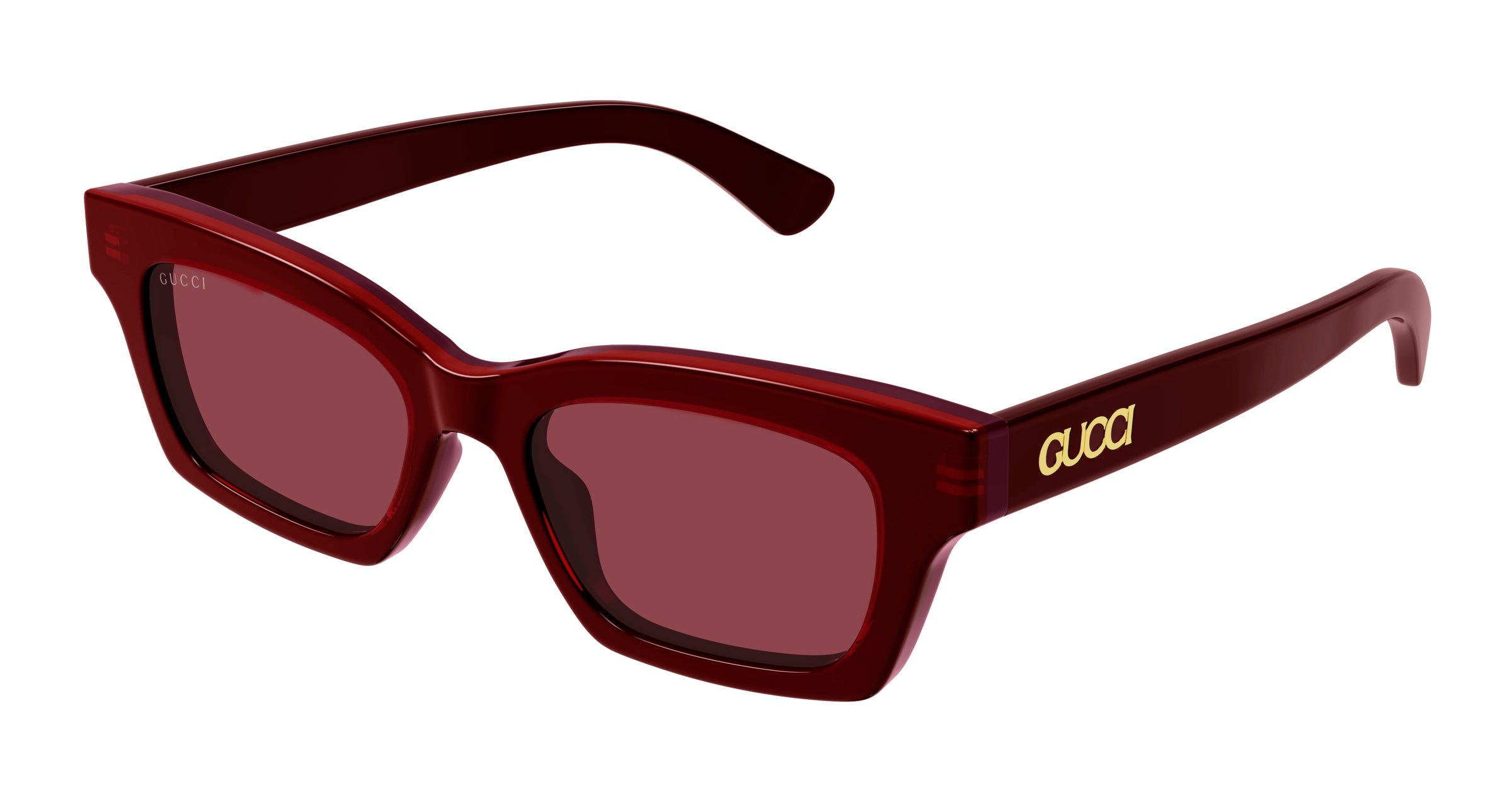 Gucci Donna Gucci GG1790S 004 Occhiali da sole Acetato Rosso Rosso Cat Eye
