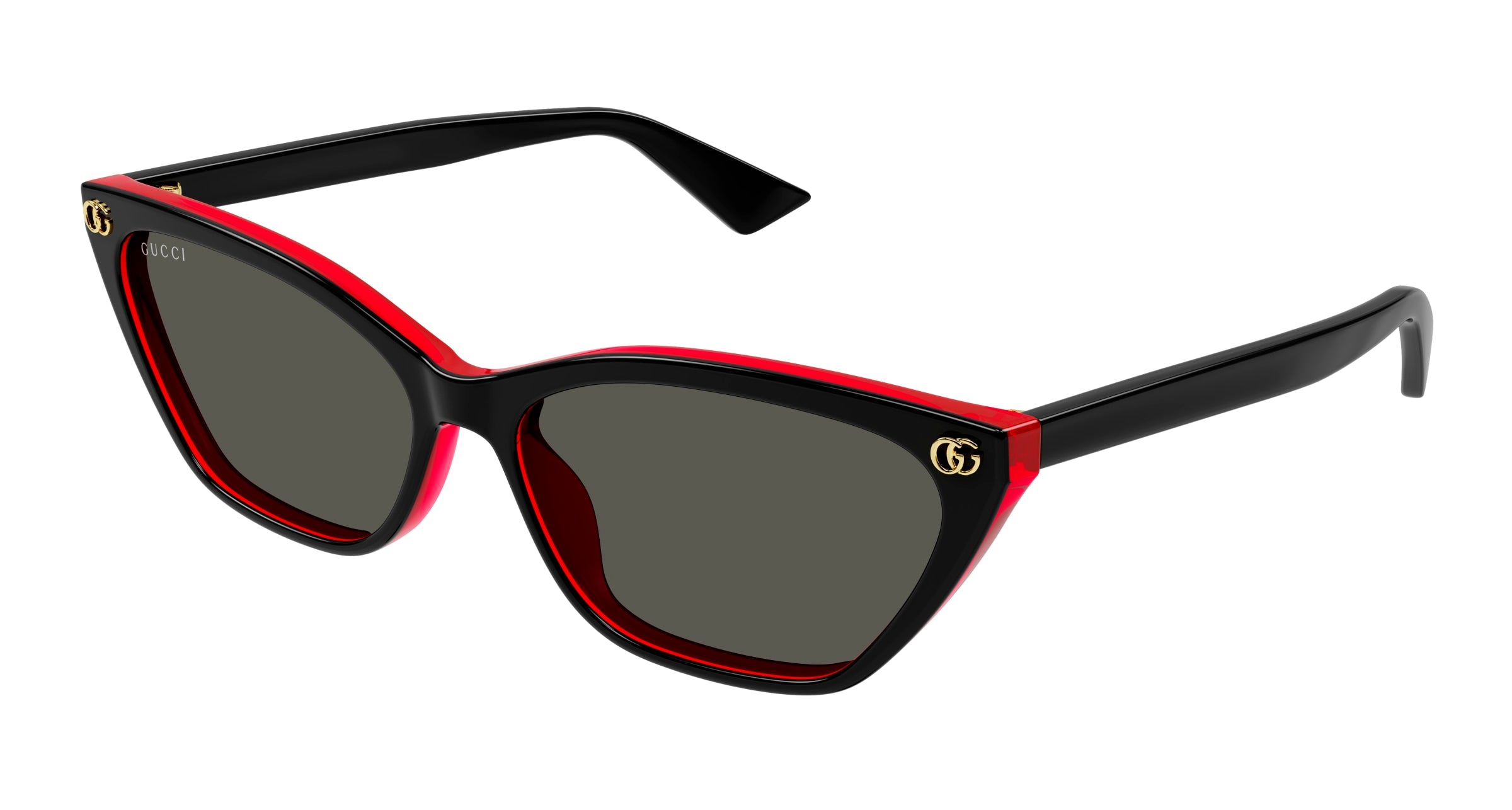 Gucci Donna Gucci GG1815S 003 Occhiali da sole Acetato Nero Grigio Cat Eye Gucci Donna Gucci GG1815S 003 Occhiali da sole Acetato Nero Grigio Cat Eye