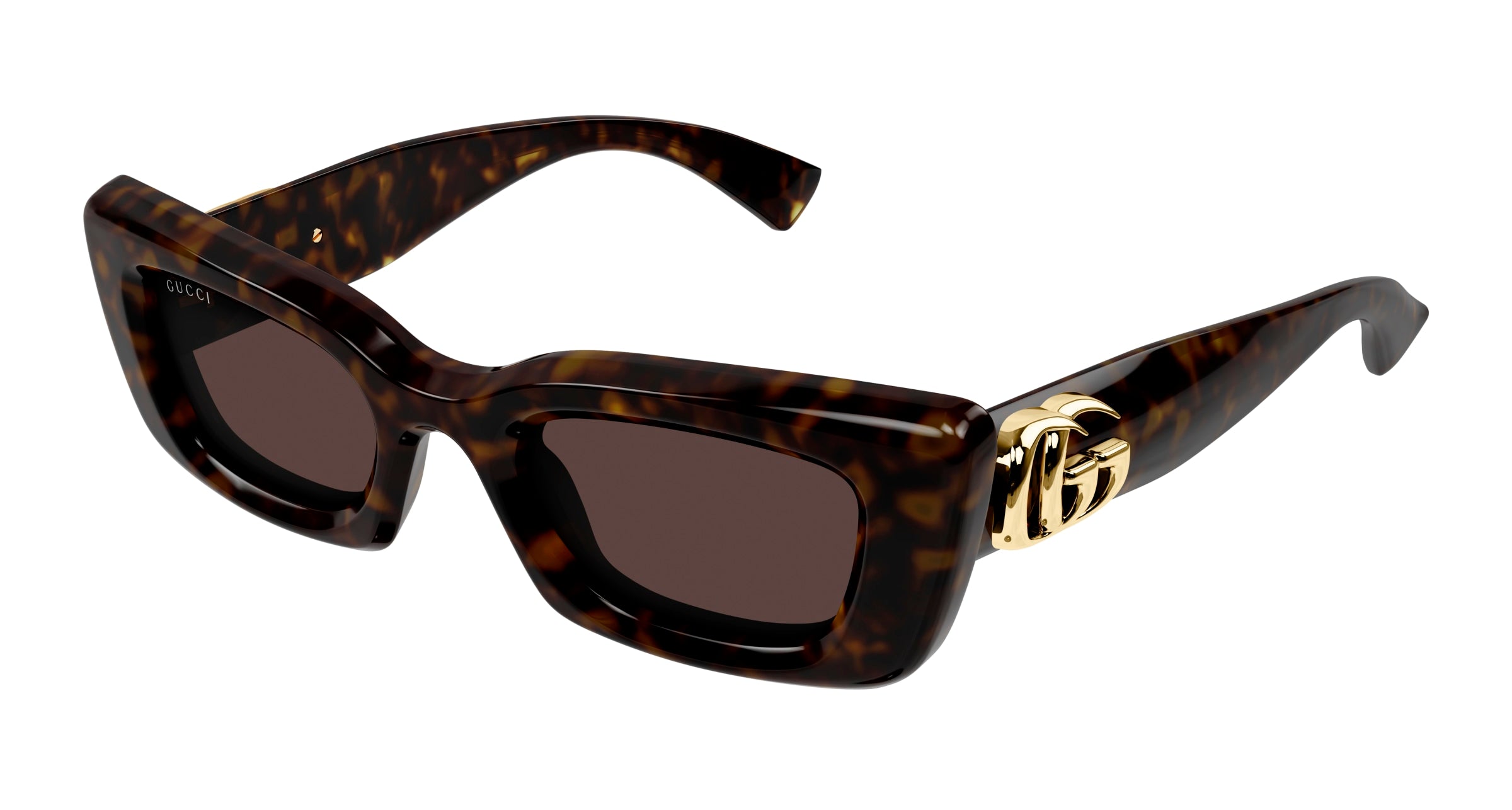 Gucci Donna Gucci GG1827S 002 Occhiali da sole Iniettato Havana Marrone Cat Eye Gucci Donna Gucci GG1827S 002 Occhiali da sole Iniettato Havana Marrone Cat Eye