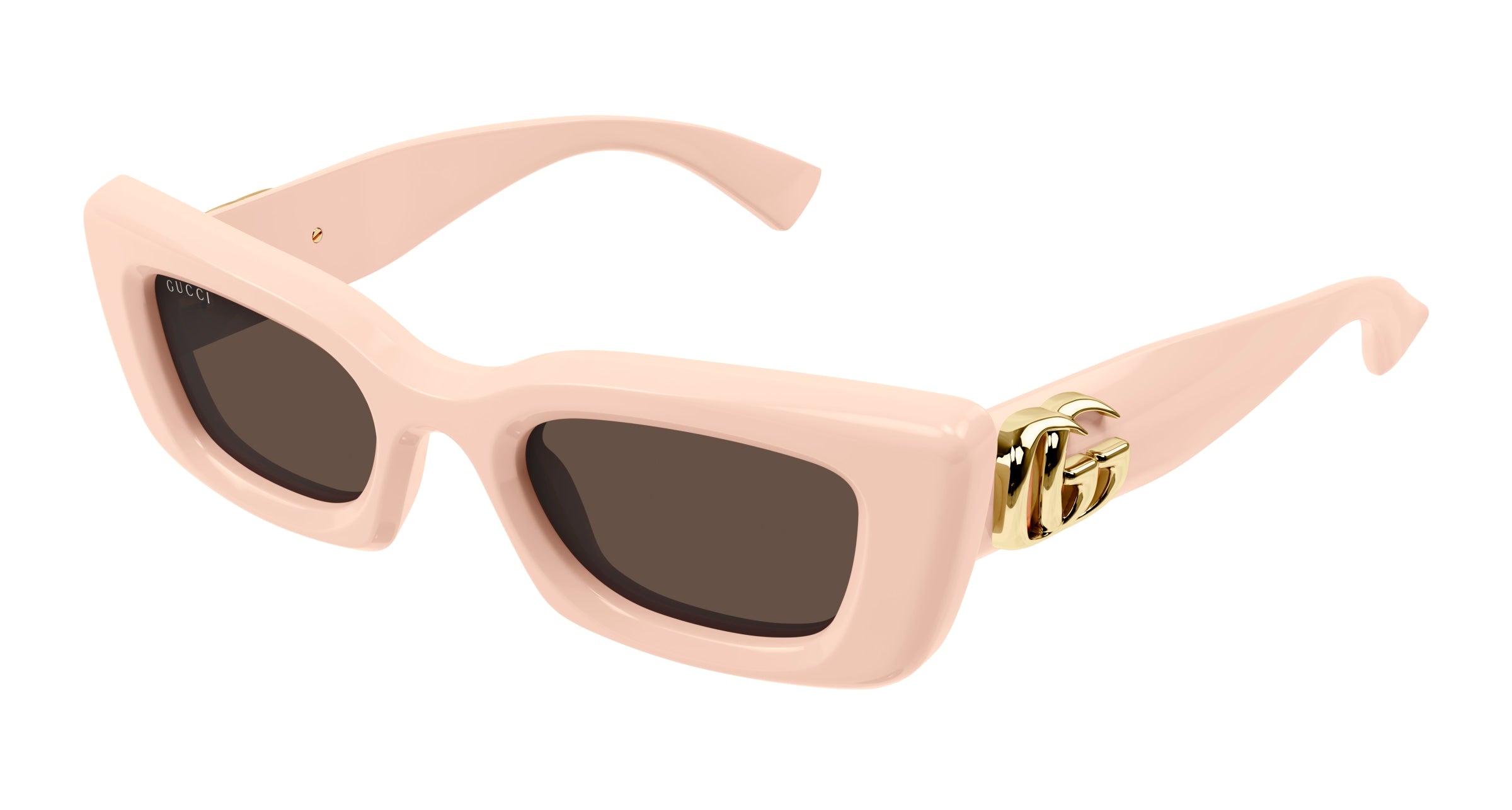 Gucci Donna Gucci GG1827S 005 Occhiali da sole Iniettato Rosa Marrone Cat Eye Gucci Donna Gucci GG1827S 005 Occhiali da sole Iniettato Rosa Marrone Cat Eye