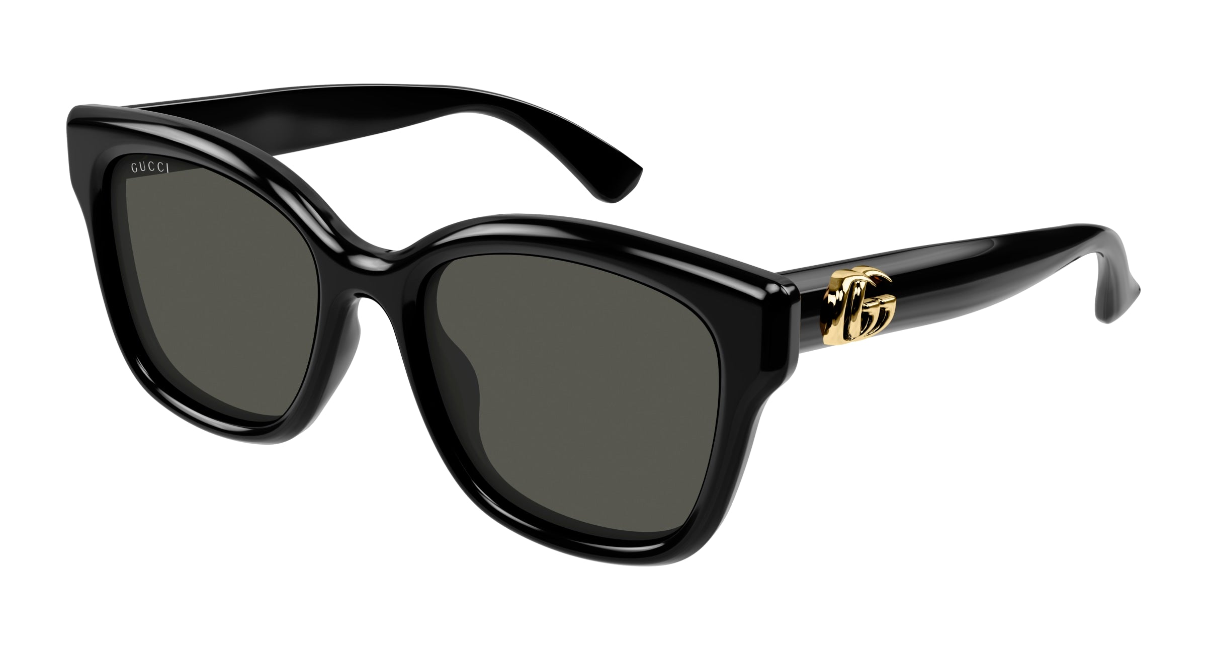 Gucci Donna Gucci GG1830SK 001 Occhiali da sole Iniettato Nero Grigio Squadrata Gucci Donna Gucci GG1830SK 001 Occhiali da sole Iniettato Nero Grigio Squadrata