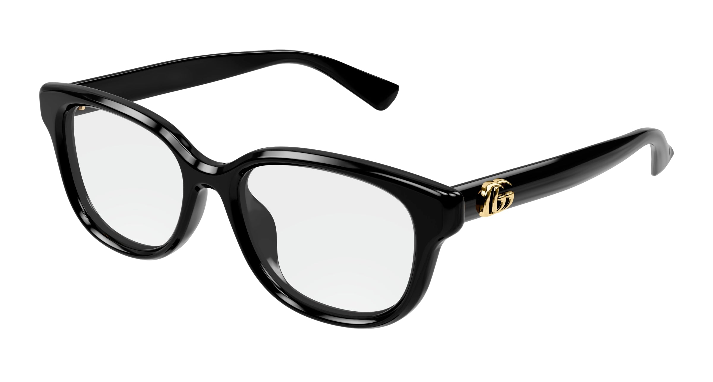 Gucci Donna Gucci GG1833OK 001 Montature da vista Iniettato Nero Trasparente Squadrata Gucci Donna Gucci GG1833OK 001 Montature da vista Iniettato Nero Trasparente Squadrata