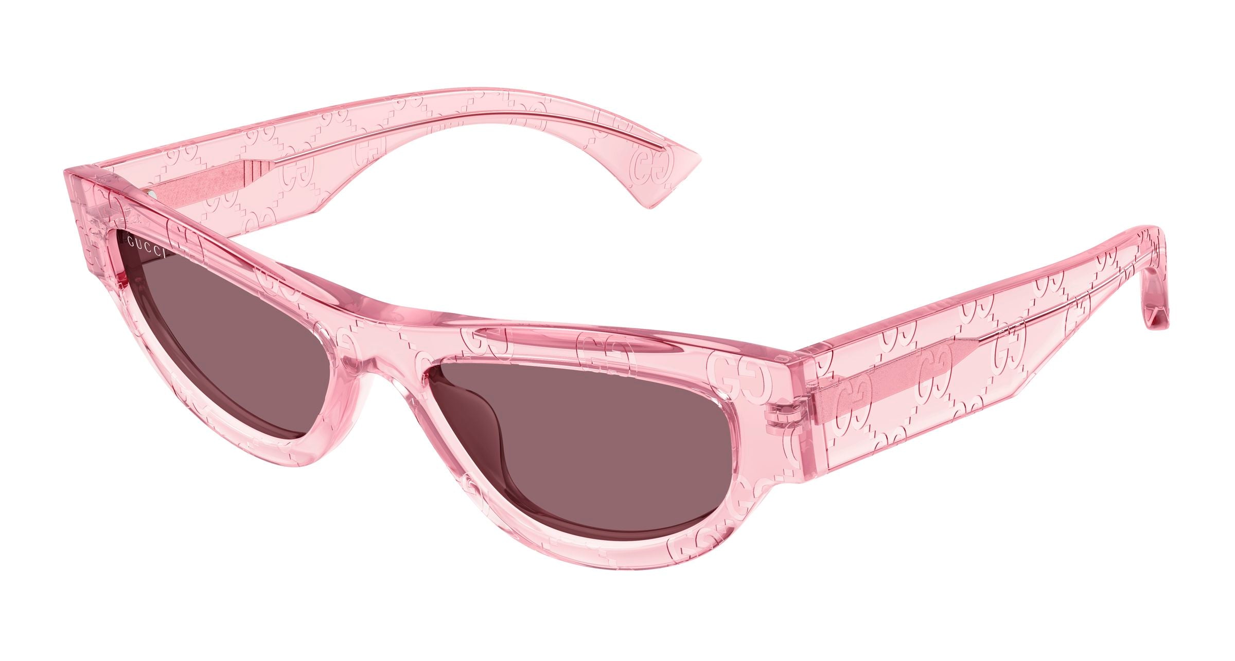 Gucci Donna Gucci GG1834S 010 Occhiali da sole Acetato Rosa Rosso Cat Eye